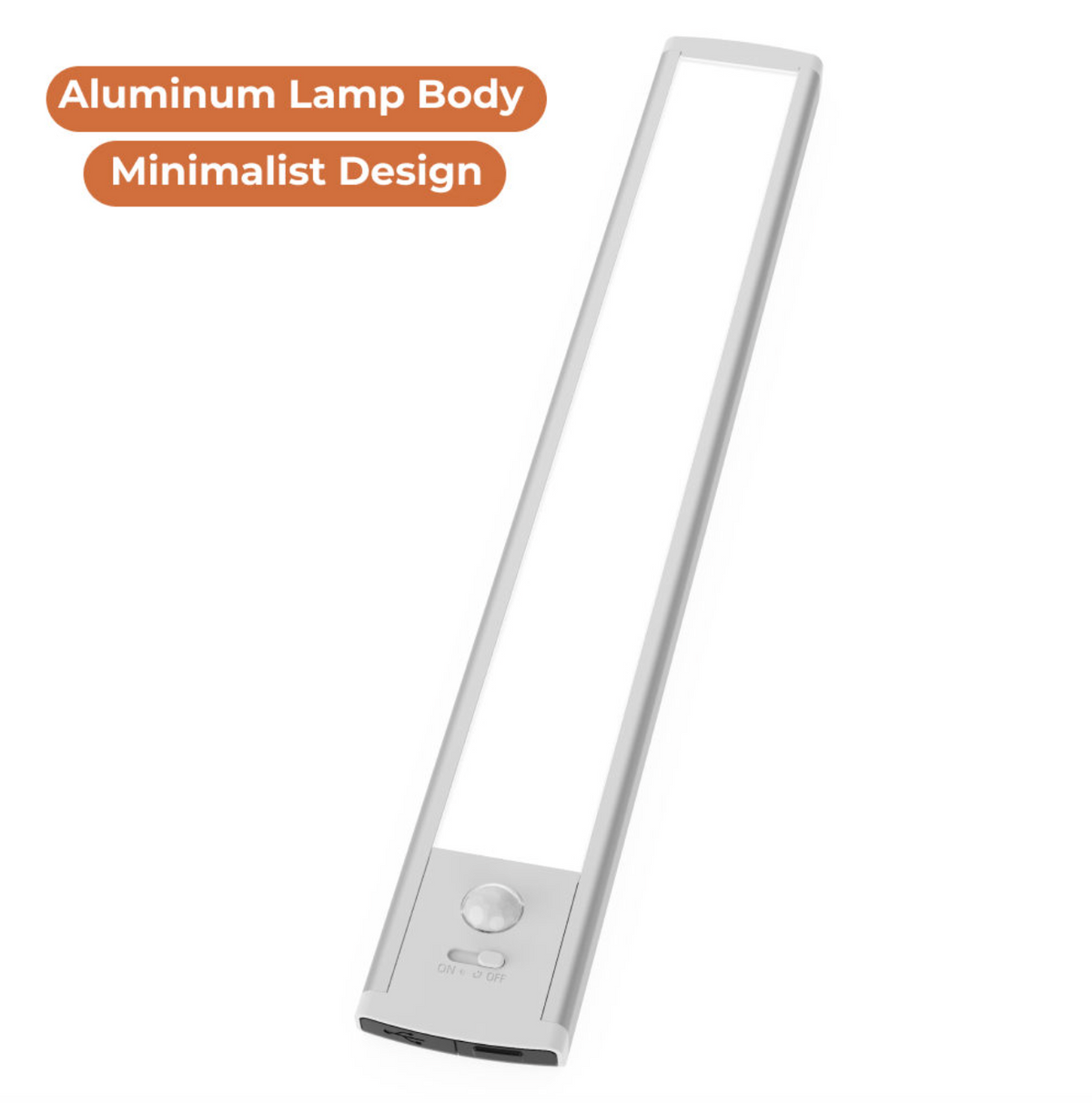 GlowSense™ Rechargeable Motion Sensor LED Light – Wireless Magnetic Cabinet & Closet Light