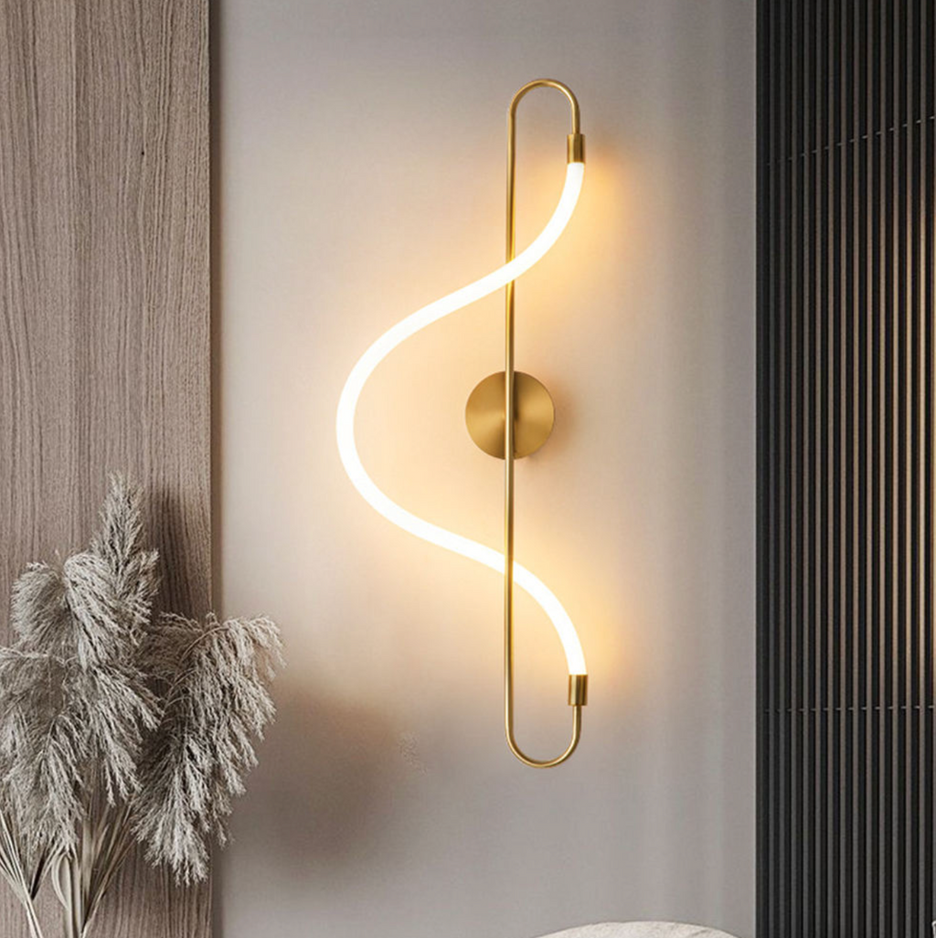 Nordelle™ Nordic LED Wall Lamp – Modern Minimalist Sconce for Bedroom, Hallway & Living Spaces