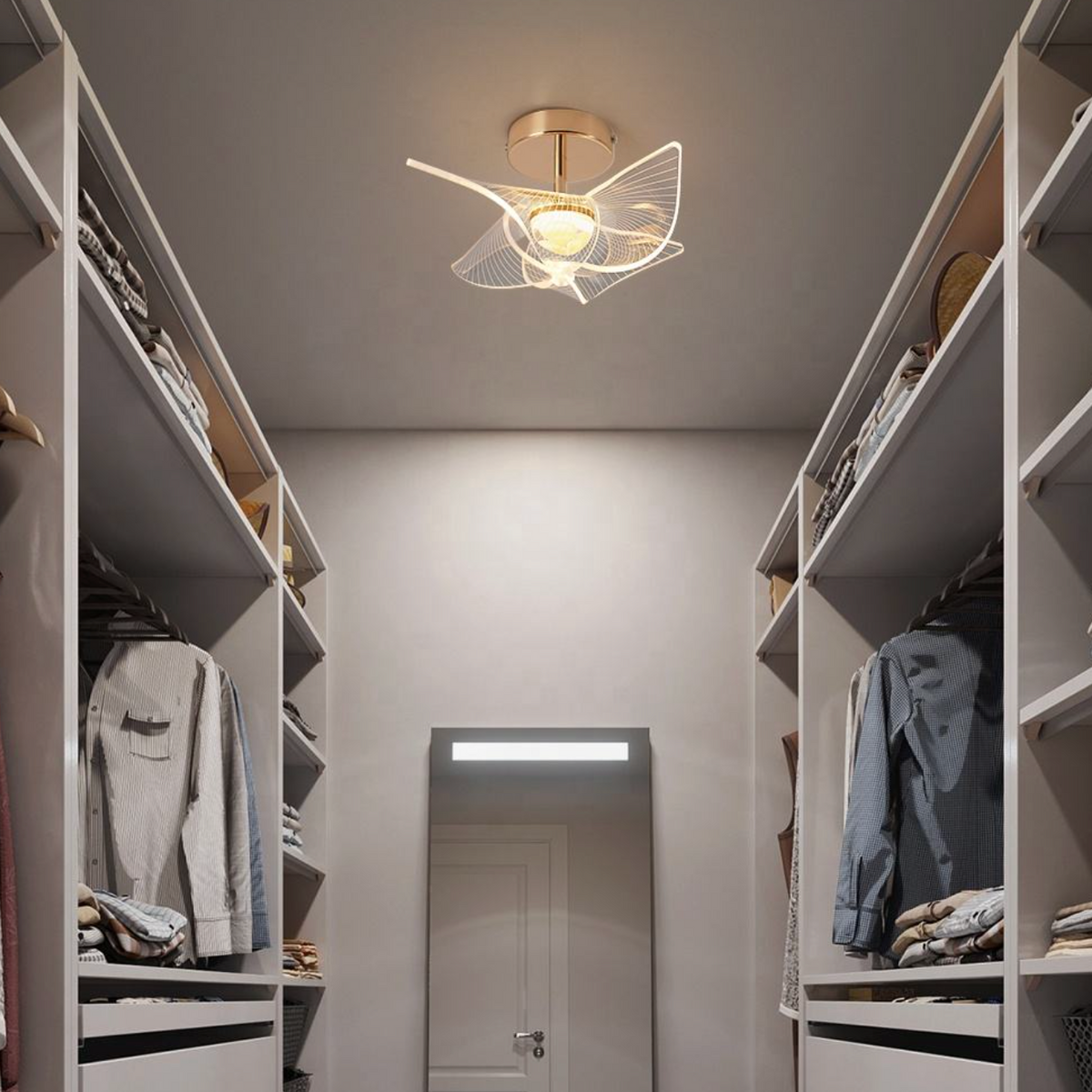 LumiHalo™ Modern LED Ceiling Light – Minimalist Indoor Flush Mount for Living Room, Bedroom & Hallway