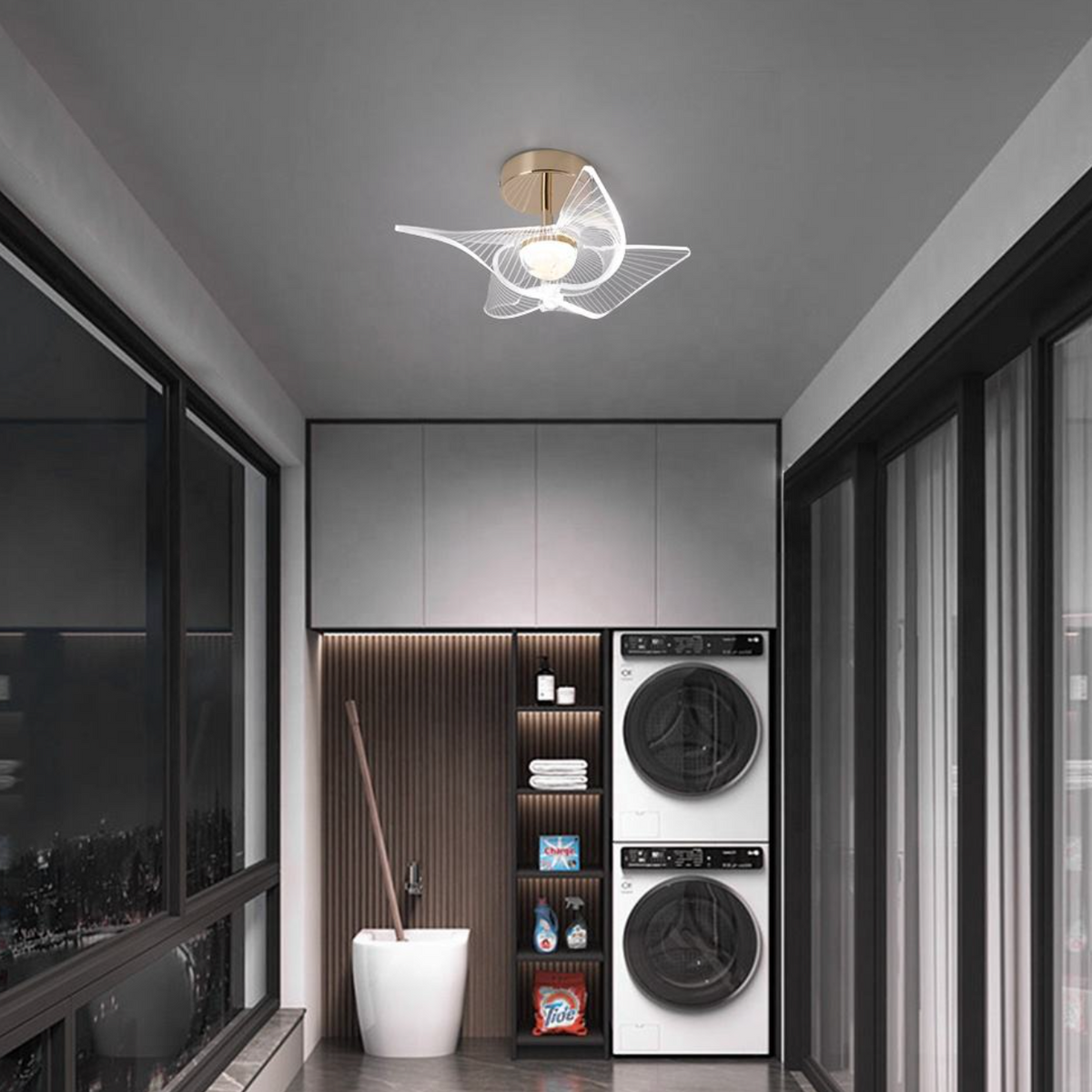 LumiHalo™ Modern LED Ceiling Light – Minimalist Indoor Flush Mount for Living Room, Bedroom & Hallway