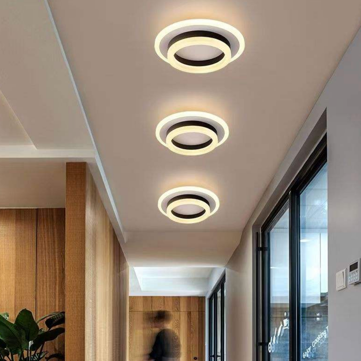 LumiÉlan™ Luxury LED Ceiling Light – Elegant Modern Accent Lamp for Bedroom, Living Room & Hallway