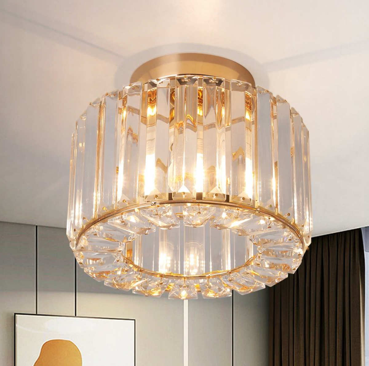 LumiRonde™ Modern Round LED Pendant Light – Elegant Iron Ceiling Fixture for Dining Rooms, Bedrooms & Hotels