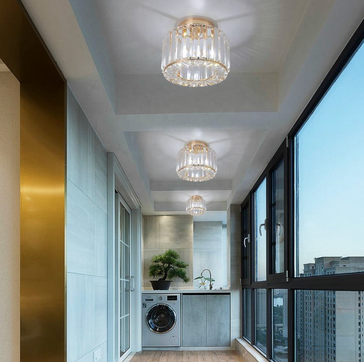 LumiRonde™ Modern Round LED Pendant Light – Elegant Iron Ceiling Fixture for Dining Rooms, Bedrooms & Hotels